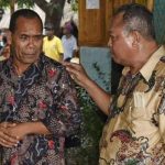 Pilkada Alor Digugat, Bupati Amon Djobo: Tidak Ada Urusan Saya Foto: Amon Djobo - Imanuel Ekadianus Blegur. (Sumber: Zoom Alor).