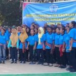 Pentas Seni Warnai Acara Penutupan Ospek Untrib 2019 Pentas seni mahasiswa baru Untrib, Sabtu (7/9). (Foto: Doc Panitia).