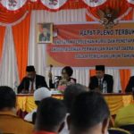 KPU Tetapkan 30 Anggota DPRD Alor Setelah Terima Putusan MK Rapat Pleno Terbuka penetapan kursi dan calon terpilih Anggota DPRD Alor Tahun 2019, Sabtu (10/8), di ruang sidang KPU, Kalabahi.