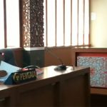 Bupati Alor Minta DKPP Beri Teguran ke Bawaslu RI Kuasa Hukum Bupati Alor Drs. Amon Djobo, Walter Musa Marthinus Datemoli, saat sidang di DKPP RI, Jakarta, 3 Juli 2019. (Sumber: dkpp).