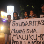 Kupang Galang Dana untuk Korban Gempa Maluku Komunitas Pela Gandong Kupang aksi galang dana untuk gempa Maluku, Sabtu (26/10) di Kota Kupang.