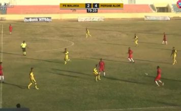 Piala Soeratin Cup U 17, Persap Alor Bantai PS Malaka Persap Alor vs PS Malaka. (Sumber: youtube Tiwu Telu Media).