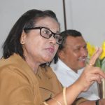 DLHD Sebut Anggaran, SDM, Fasilitas Pengolahan Sampah di Alor Terbatas Sekretaris DLHD Kabupaten Alor Propinsi NTT, Evrinanggelin Bessie.