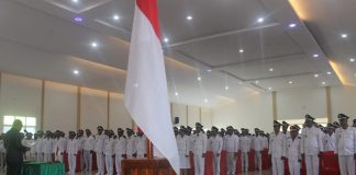 Lantik 133 Kades, Ini Pesan Bupati Alor Bupati Alor Drs. Amon Djobo lantik 133 Kepala Desa, Kamis (19/12/2019) di aula Perjuangan Batunirwala, Kalabahi.