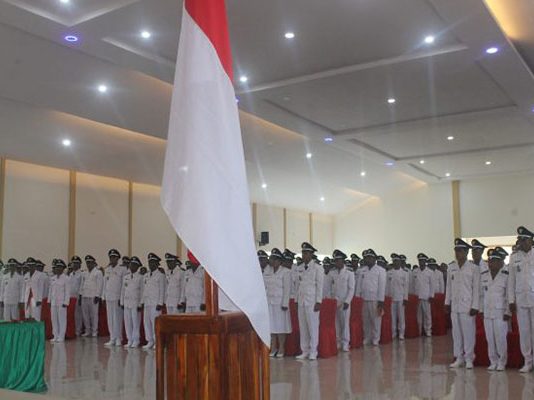 Lantik 133 Kades, Ini Pesan Bupati Alor Bupati Alor Drs. Amon Djobo lantik 133 Kepala Desa, Kamis (19/12/2019) di aula Perjuangan Batunirwala, Kalabahi.