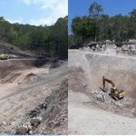 Pembangunan Dua Embung di Kabola Alor Tak Kantongi Izin AMDAL Proyek pembangunan dua embung di Kecamatan Kabola. (Sumber: Akun Facebook Deni Padabang).