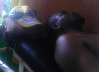 Puskesmas di Alor ini Tolak Pasien Keadaan Darurat Pasien Jafet Lapuilana saat berada di ruang rawat inap Puskesmas Mebung