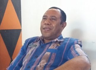 Belum Bayar Upah, Disnaker Alor Ancam Pidanakan Kontraktor Kabid Perselisihan Hubungan Industrial (PHI) Disnaker Alor, Dominggus Plaikol, SH.