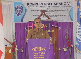 Alberth Ouwpoly: Tuhan Sudah Tulis Nama Ketua GAMKI Baru Mantan Ketua GAMKI Alor Periode 2001-2003, Alberth N. Ouwpoly, M.Si