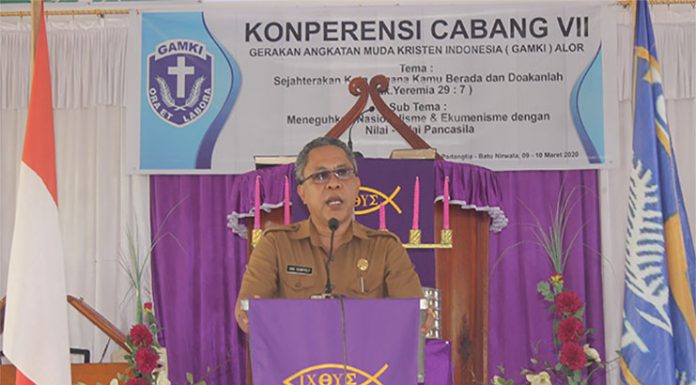 Alberth Ouwpoly: Tuhan Sudah Tulis Nama Ketua GAMKI Baru Mantan Ketua GAMKI Alor Periode 2001-2003, Alberth N. Ouwpoly, M.Si