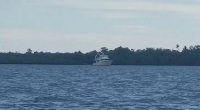 Khawatir Covid-19, DKP NTT Usir Kapal Turis Asing di Pulau Sika Kapal Australia yang diusir KC DKP NTT di perairan laut pulau Sika Kabupaten Alor pada Sabtu (28/3) siang ini.
