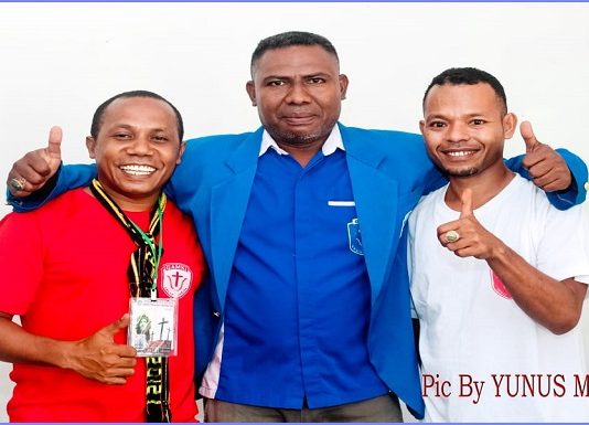 Jelang Konfercab GAMKI Alor, Muncul Tiga Nama Bacalon Ketua dari Luar Struktur Ketua GAMKI Alor Yefta Djahasana (tengah), Ronisius Kaminukan (kanan) dan Salmon Salko (kiri).