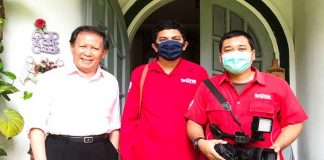 Pembatasan Sosial Berskala Besar, Masihkah Efektif Menekan Covid-19? Dr. Hendrawan Nadesul (ujung kiri). (Foto: dok dokter Herawan).