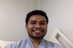 Sembuh, El Asamau Bagi Kisah Pengobatan Corona Pasien 01 Positif Corona di NTT El Asamau berada di ruang isolasi RSU Prof. W. Z. Yohanes Kupang.RSU .