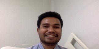 Sembuh, El Asamau Bagi Kisah Pengobatan Corona Pasien 01 Positif Corona di NTT El Asamau berada di ruang isolasi RSU Prof. W. Z. Yohanes Kupang.RSU .