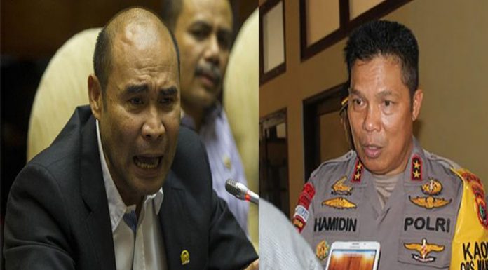 Gubernur NTT Minta Maklumat Kapolri Ditegakkan Gubernur NTT Viktor Bungtilu Laiskodat dan Kapolda NTT Irjen Pol. H. Hamidin.