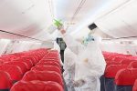 9 Positif Corona, Gubernur NTT Tetap Buka Akses Bandara Ilustrasi Pesawat beroperasi di tengah pandemi covid-19