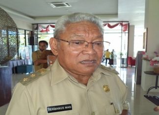 Wawalikota Kupang Sebut Satu Orang yang Kontak Pasien Positif Corona sudah Pulang Daerahnya Wakil Walikota Kupang, Hermanus Man. (Foto: Antaranews.com)