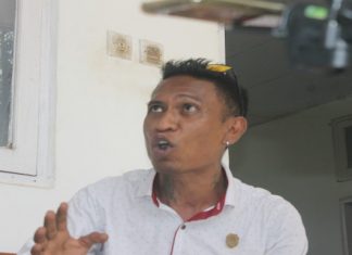 Walk Out Sidang BK, Dony Mooy: DPRD Punya Hak Imunitas Ketua Komisi I DPRD Alor, Dony M. Mooy.