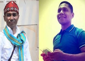 DAU Alor Ditunda 35%, Aktivis Soroti Kinerja TAPD dan DPRD Machris Mau, SP (kiri) dan Abdulah Apah