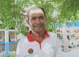 FE Untrib Gagas Seminar Nasional Kebijakan Ekonomi dan Pendidikan Era New Normal Ketua Panitia Seminar Nasional FE Untrib, Ferdinand Anigomang, SE.,MM