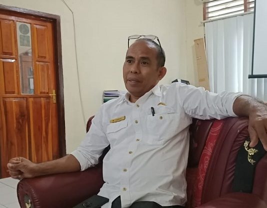 Temuan Irda, Kerugian Negara Kasus Korupsi Raskin Desa Tude Capai 15,6 Ton Kepala Irda Kabupaten Alor, Ikbal Abdullah.