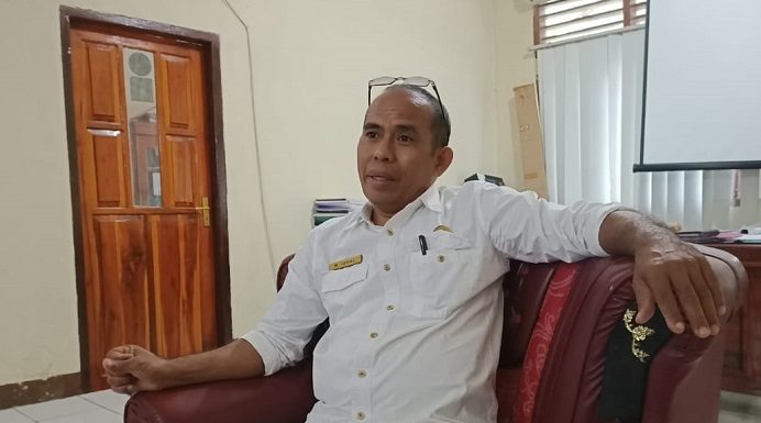 Temuan Irda, Kerugian Negara Kasus Korupsi Raskin Desa Tude Capai 15,6 Ton Kepala Irda Kabupaten Alor, Ikbal Abdullah.