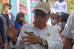 Dana Rp 19 Miliar Bagun Jalan Kalabahi-Kokar Hilang Gegara Covid-19 Kepala Dinas PU Provinsi NTT Ir. Maxi Nenabu, MT, diwawancarai wartawan soal jalan Kalabahi-Kokar, Kamis (30/7) di sela acara Festival Al-Qur'an Tua, Alor Besar.