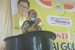 Bupati Alor Sebut Jalan Lantoka – Peitoko akan Dibangun Bupati Alor Drs. Amon Djobo membuka acara Musda Golkar X, Sabtu (25/7) di Aula Watamelang, Kalabahi.