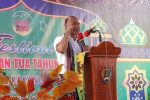 Gubernur NTT Geram, Warga Alor Demo Buruknya Jalan Kalabahi-Kokar Gubernur NTT Viktor Bungtilu Laiskodat berpidato di pembukaan acara Festival Al-Qur'an Tua, Kamis (30/7) di Alor Besar.