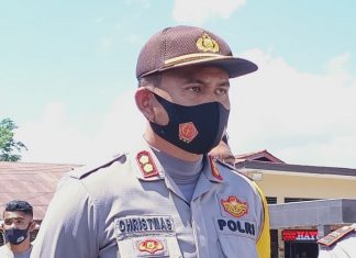 Polres Alor Limpahkan Laporan Pidana Karya Jurnalistik ke Dewan Pers Kapolres Alor AKBP Agustinus Chrismas Tri Suryanto, S.IK