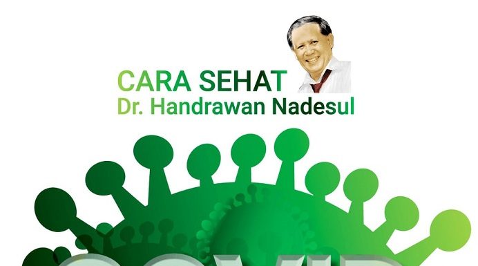 Meluruskan Persepsi Keliru Soal Covid Cover salah satu buku yang ditulis Dr Handrawan Nadesul