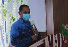 Pemerintah Larang Masyarakat Jual dan Konsumsi Obat Antibiotik Secara Bebas Ketua Pengurus Daerah PAFI Provinsi NTT Tamran Ismail, ketika sambutan di acara pelantikan Pengurus PAFI Cabang Alor, Sabtu (5/12/2020) di Aula Kopdit Citra Hidup, Kalabahi.