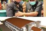 Bangun Kantor Baru DPRD Alor Rp 25 M di Tengah Pandemi, Dewan dan Bupati Dinilai Tak Punya Rasa Keterangan Gambar: Ketua DPRD Alor Enny Anggrek dan Bupati Alor Drs. Amon Djobo (gambar atas) dan ilustrasi desain gedung Serbaguna. (Sumber Foto: olnewsindonesia.com).
