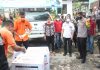 4.120 Vial Vaksin Antibodi Covid-19 Tiba di Alor, Kapolres Kawal Kotaknya Vaksin Covid-19 tiba di kantor Dinas Kesehatan Alor, Rabu (27/1) pagi.