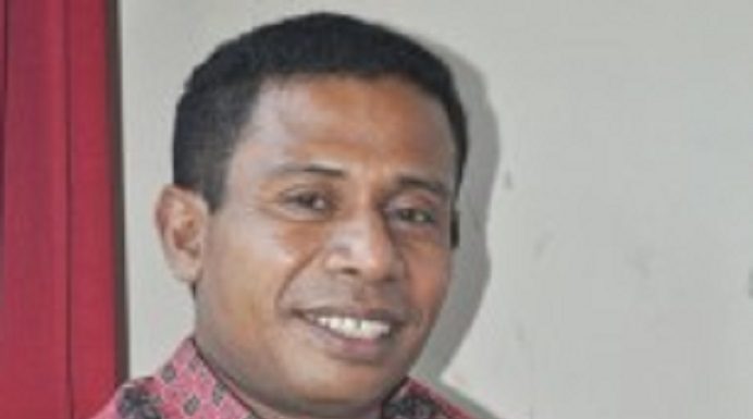 PDIP NTT Respon Kisruh Ketua DPRD dan Sekda Alor Wakil Ketua DPD PDIP NTT Bidang Pembangunan Manusia dan Kebudayaan, Gusty Beribe. (Sumber Foto: Pos Kupang).