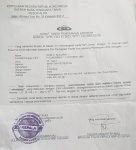 LP Sekda Alor Drs. Sony O. Alelang kepada Ketua DPRD Alor Enny Anggrek, SH pada tanggal 5 Februari 2021 di SPKT Polres Alor.