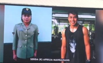 Terharu!! Kasad Jenderal Andika Perkasa Umumkan Serda Aprilia Manganang Berjenis Kelamin Pria Serda Manganang sebelum dan sesudah operasi Hipospadia di RSPAD Gatot Soebroto, Jakarta. (Foto: Screenshot video YouTube TNI AD).