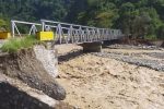 Bencana Seroja: Alor Lockdown, Ribuan Warga Terancam Kelaparan Jembatan Iraori di Alor Timur Laut juga terputus akibat banjir, Minggu (4/4).