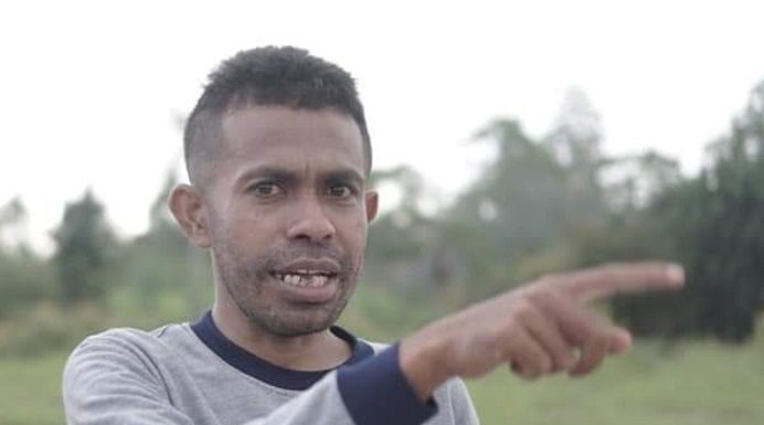 Aktivis Alor: Proyek Jalan Provinsi NTT Kerja tidak Benar, Kontraktor Jangan Cari ‘Kambing Hitam’ Aktivis senior KEMAHNURI Kupang, Erwin Steven Padademang.