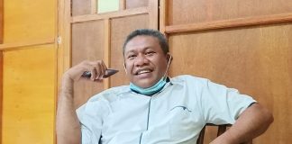 Andreas Hugo Parera Bantu Mahasiswa Untrib Beasiswa KIP Senilai Rp 15 Miliar Rektor Untrib Kalabahi Alvons F. Gorang.