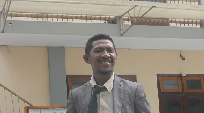 Kaprodi Pendidikan Teologi Untrib Bangga 33% Alumninya Lulus PPPK Kaprodi Pendidikan Teologi Untrib, Alboin Selly, M.Pd