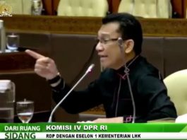 Ansy Lema Marah KLHK yang Berniat Turunkan Status Cagar Alam Mutis di NTT Anggota Komisi IV DPR RI Ansy Lema, ketika RDP dengan KLHK bahas wacana alih status Cagar Alam Mutis di NTT pada Senin, (24/11/2021) di gedung DPR Senayan Jakarta.