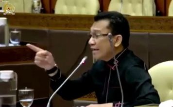 Ansy Lema Marah KLHK yang Berniat Turunkan Status Cagar Alam Mutis di NTT Anggota Komisi IV DPR RI Ansy Lema, ketika RDP dengan KLHK bahas wacana alih status Cagar Alam Mutis di NTT pada Senin, (24/11/2021) di gedung DPR Senayan Jakarta.