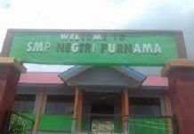 Pureman Kekurangan Guru Foto: Gedung SMP Negeri Purnama Kecamatan Pureman.