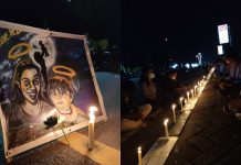 Suasana Doa dan 1000 Lilin Keadilan untuk Astri dan Lael Bersinar di Nusa Kenari Alor Ratusan Mahasiswa di Nusa Kenari Alor menggelar aksi doa dan penyalaan 1000 Lilin untuk keadilan Astri dan Lael, Senin (7/2/2022) di Lapangan Mini Kota Kalabahi.