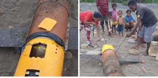 Viral!! Warga Alor Dikejutkan Penemuan Benda Mirip Drone di Pantai Mataru Benda yang diduga Drone ditemukan warga di Pantai Kalunan Desa Mataru Selatan Kecamatan Mataru Kabupaten Alor, pada Selasa 29 Maret 2022 petang. (Sumber: Akun Facebook Juita Tobi).