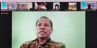 Dr Fredrik Kande Dilantik Jadi Ketua Asosiasi Dosen Metodologi Penelitian Indonesia Wilayah NTT Ketua IRMLA NTT, Dr. Fredik Kande.