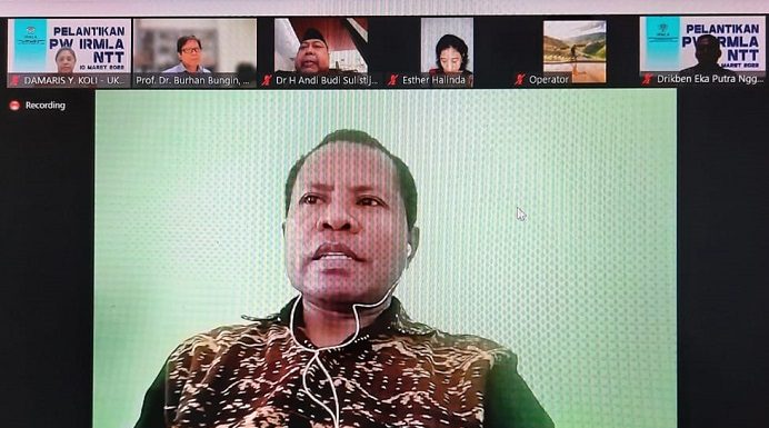 Dr Fredrik Kande Dilantik Jadi Ketua Asosiasi Dosen Metodologi Penelitian Indonesia Wilayah NTT Ketua IRMLA NTT, Dr. Fredik Kande.