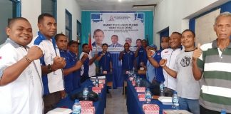 Jelang Muscab, Demokrat Alor Gelar Rapat Pleno Verifikasi DPAC Pengurus DPD dan DPC Partai Demokrat Alor bersama jajaran DPAC menghadiri rapat pleno verifikasi DPAC pada hari Senin (11/4) di kantor Demokrat Alor, Kelurahan Mutiara.